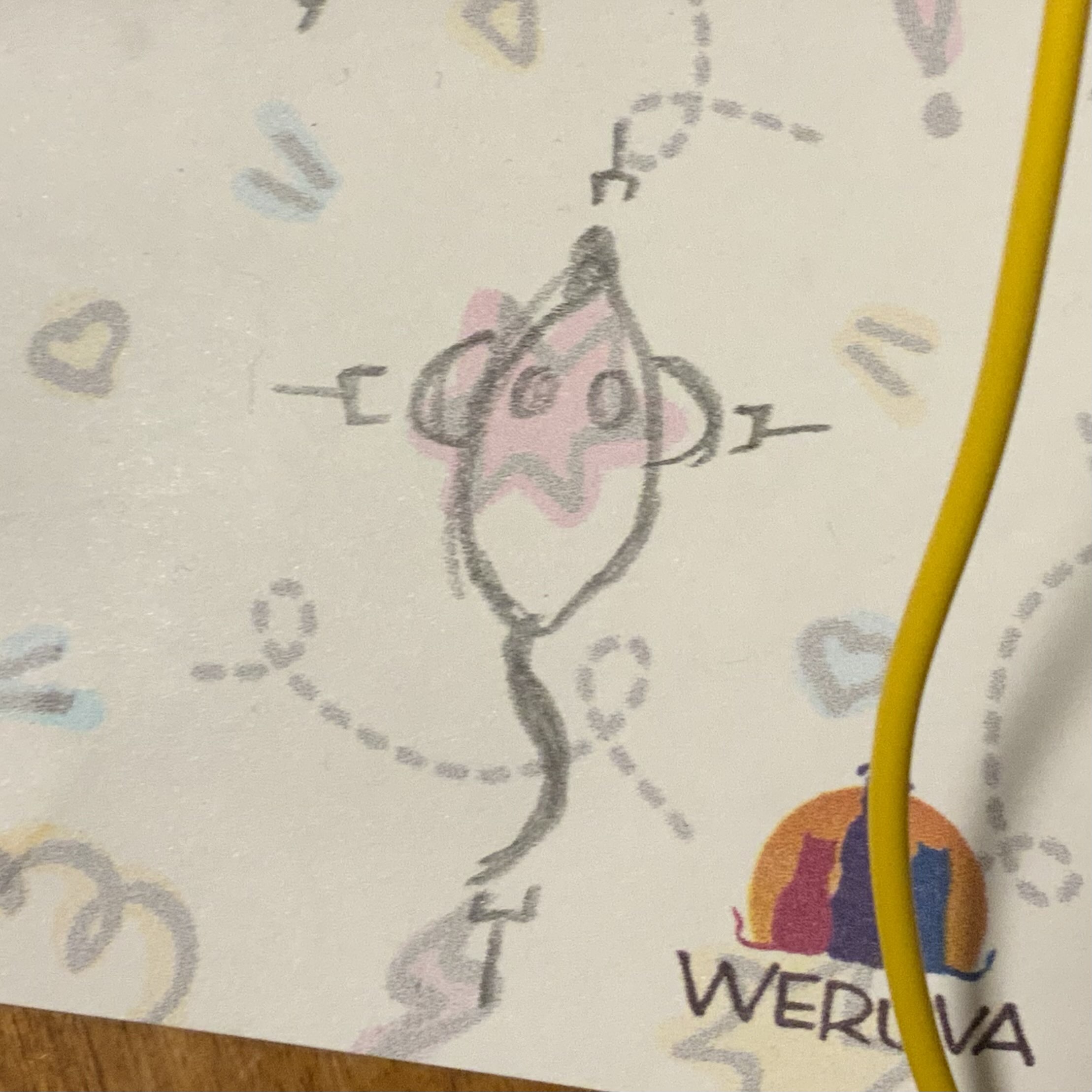 A more detailed sketch of the mouse concept